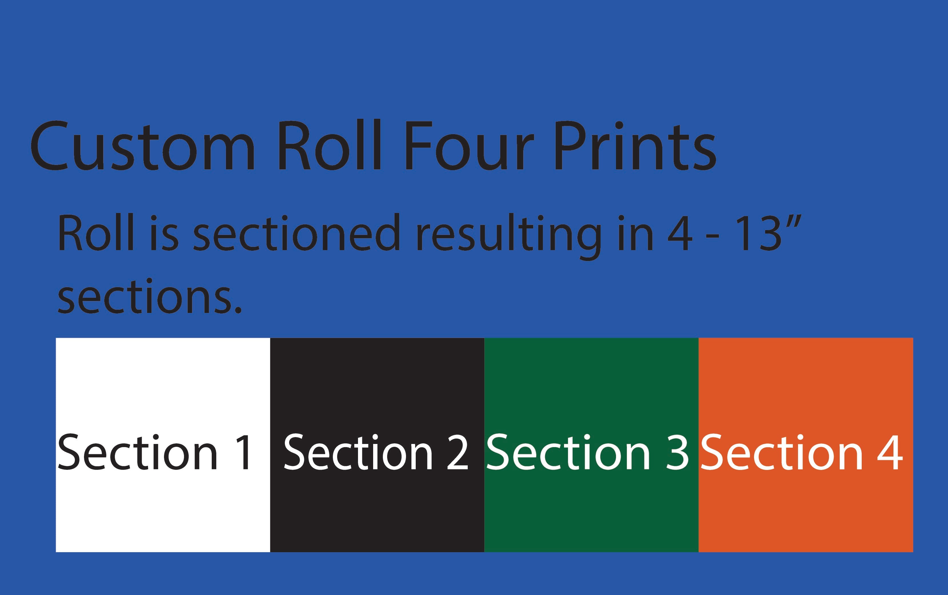 Custom Marine Vinyl/Faux Leather - Four Print Roll