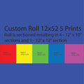 Custom Marine Vinyl/Faux Leather - Five Print Roll
