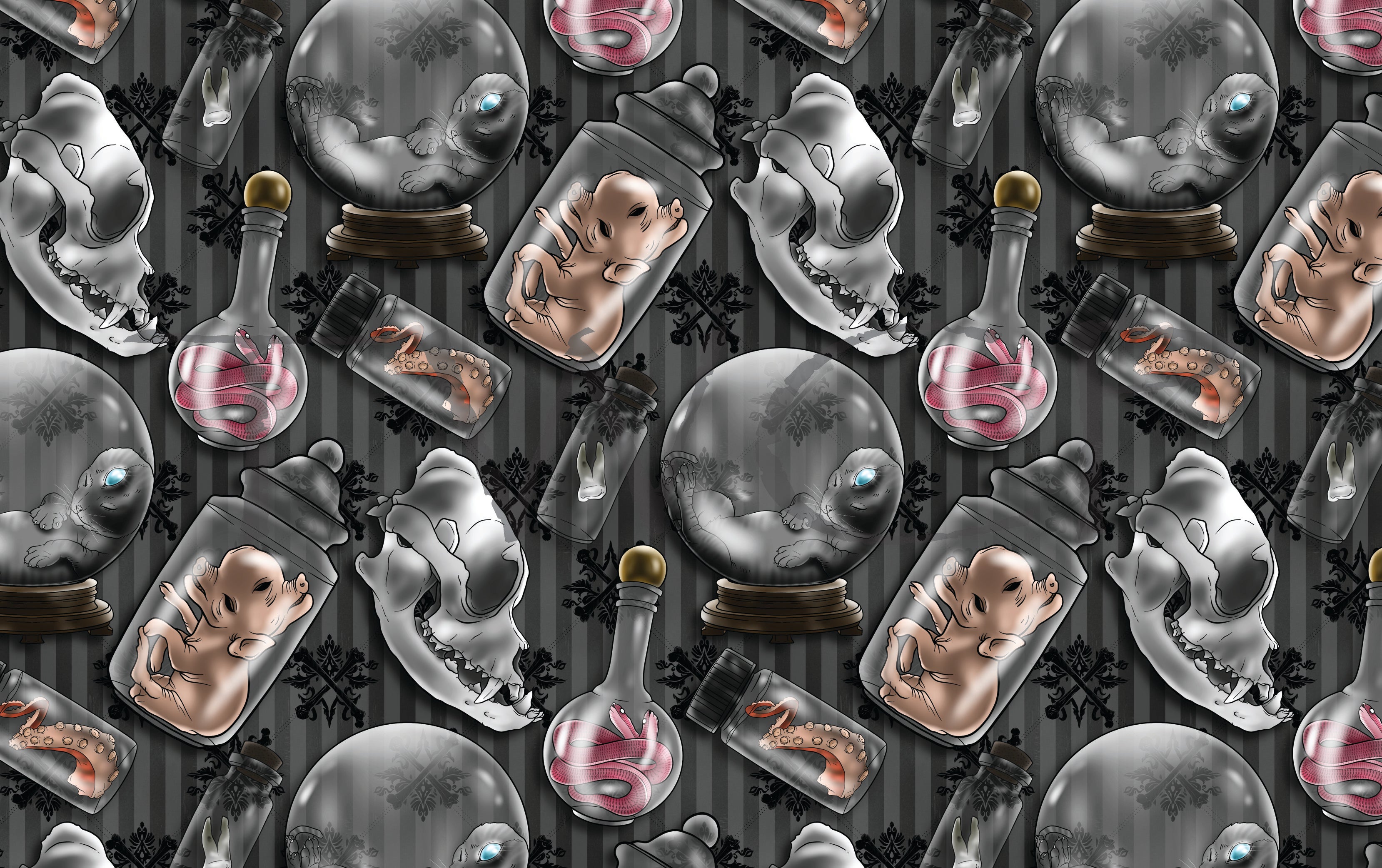 Anima Defessus - Cabinet of Curiosities V3 Grey