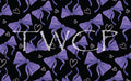 Anima Defessus - Good Vibes Only Coordinate Psycho Purple