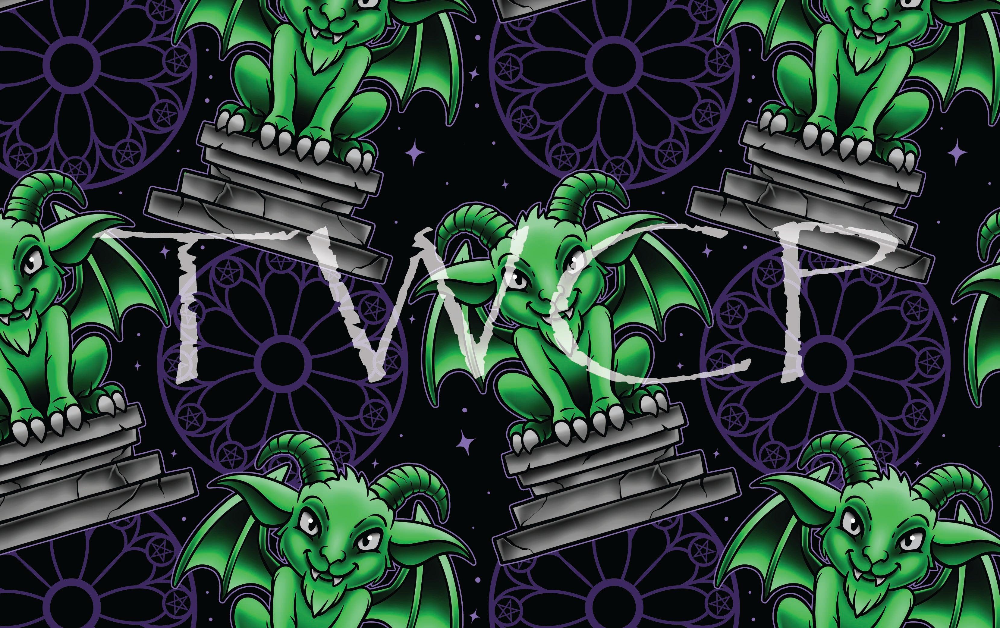 Anima Defessus - Hextober 2025 Day 02 - Gargoyle Green