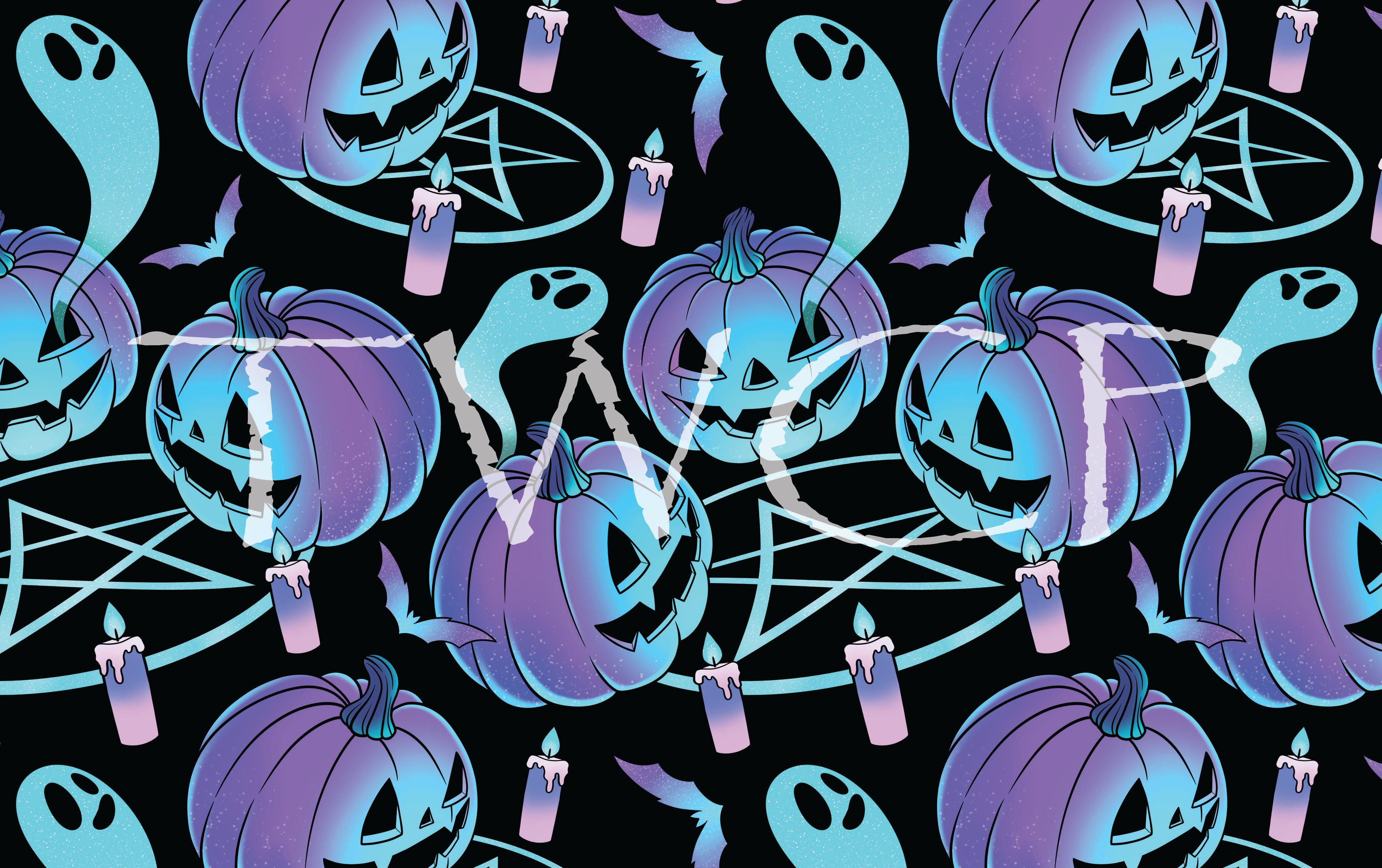 Anima Defessus - Spirit of Halloween Blue & Purple