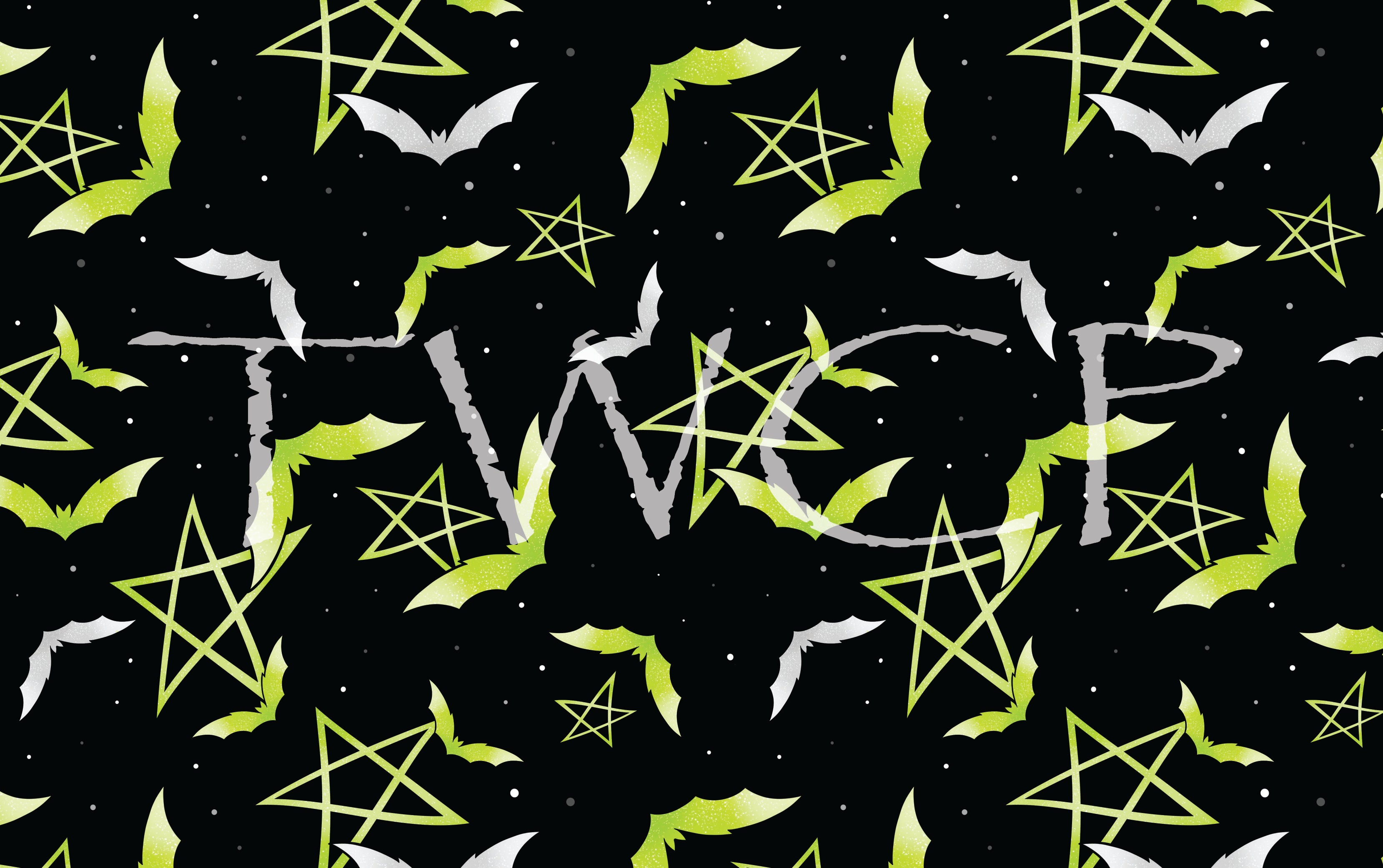 Anima Defessus - Spirit of Halloween Grey & Green Coordinate