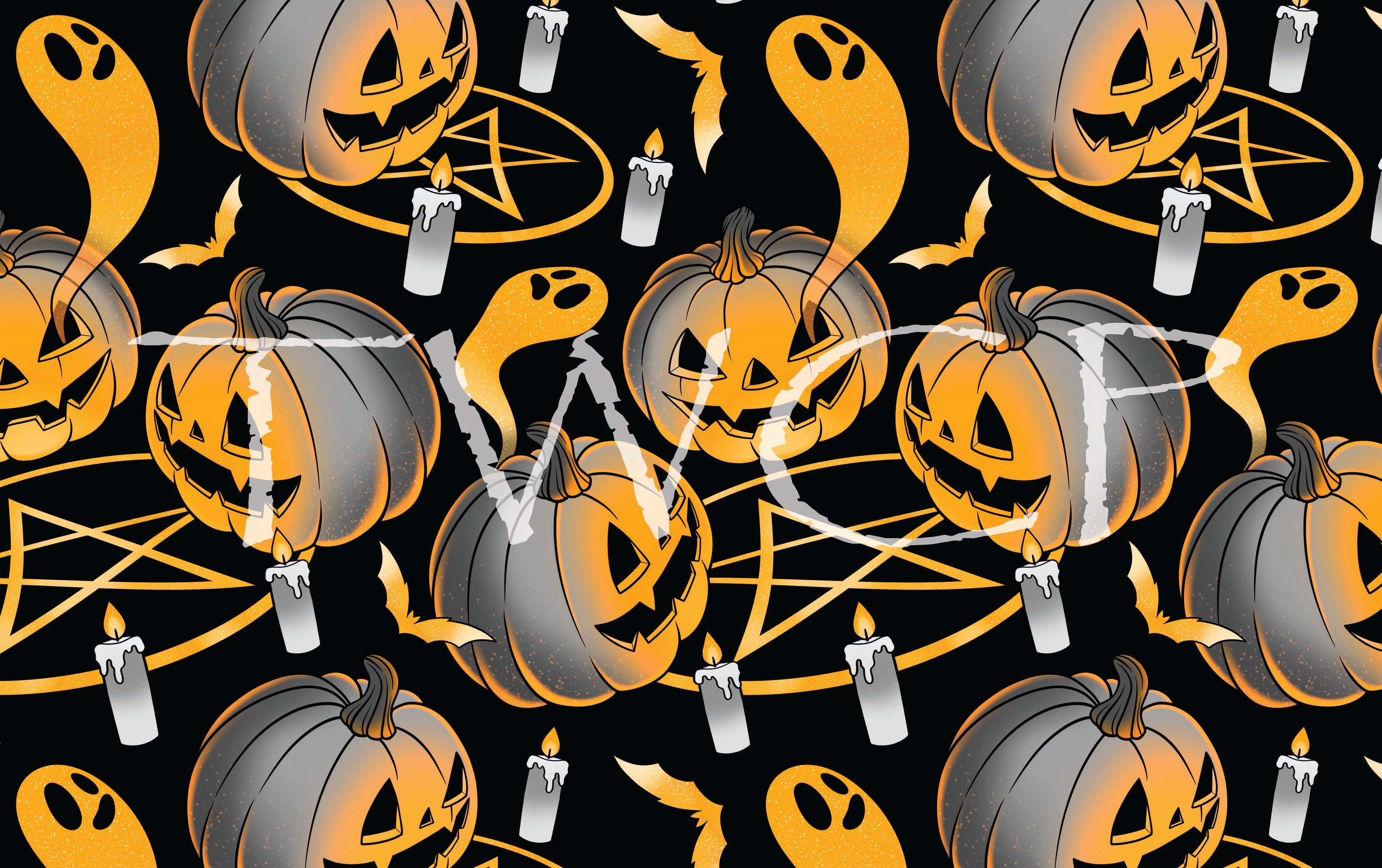 Anima Defessus - Spirit of Halloween Grey & Orange