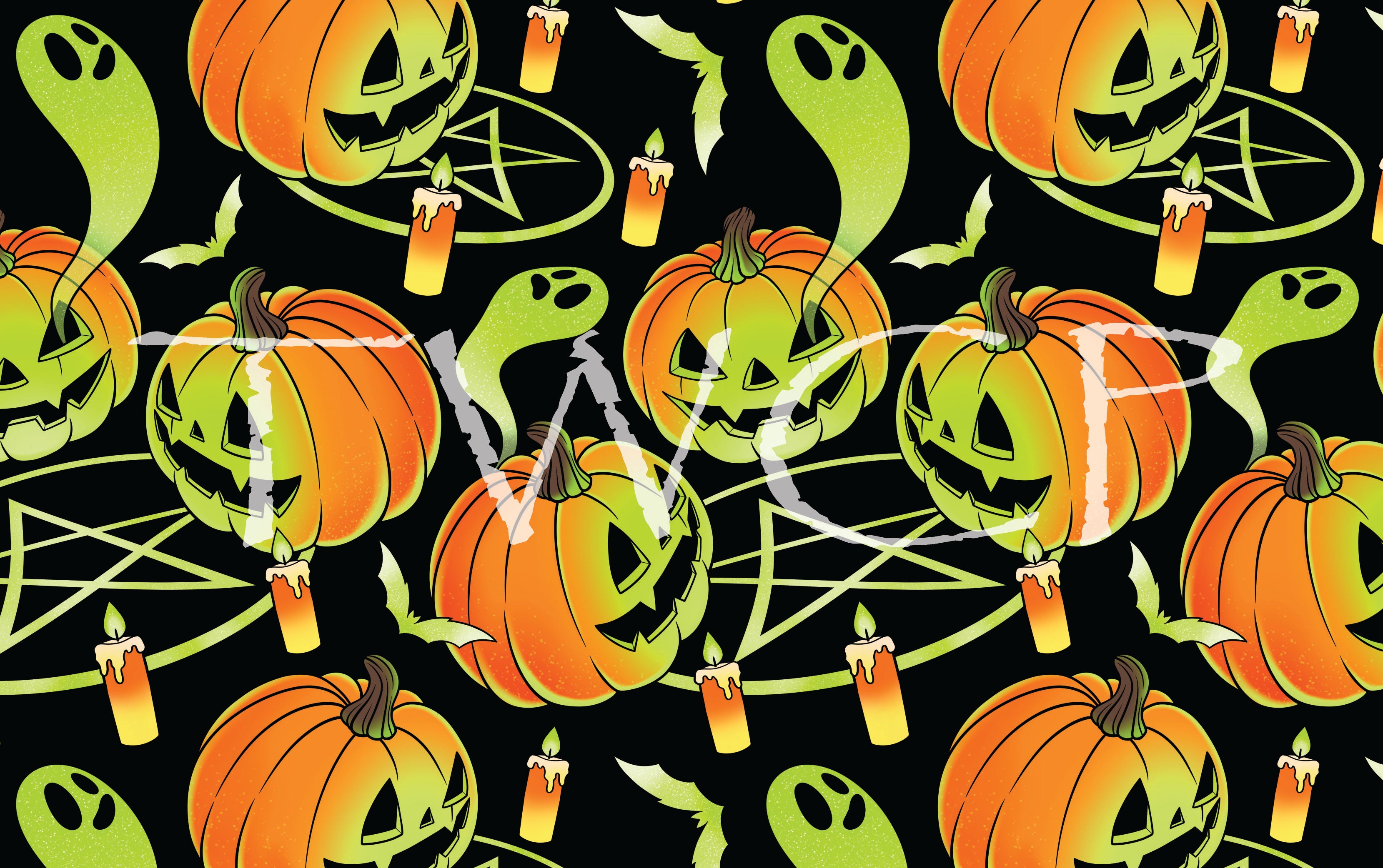 Anima Defessus - Spirit of Halloween Orange & Green