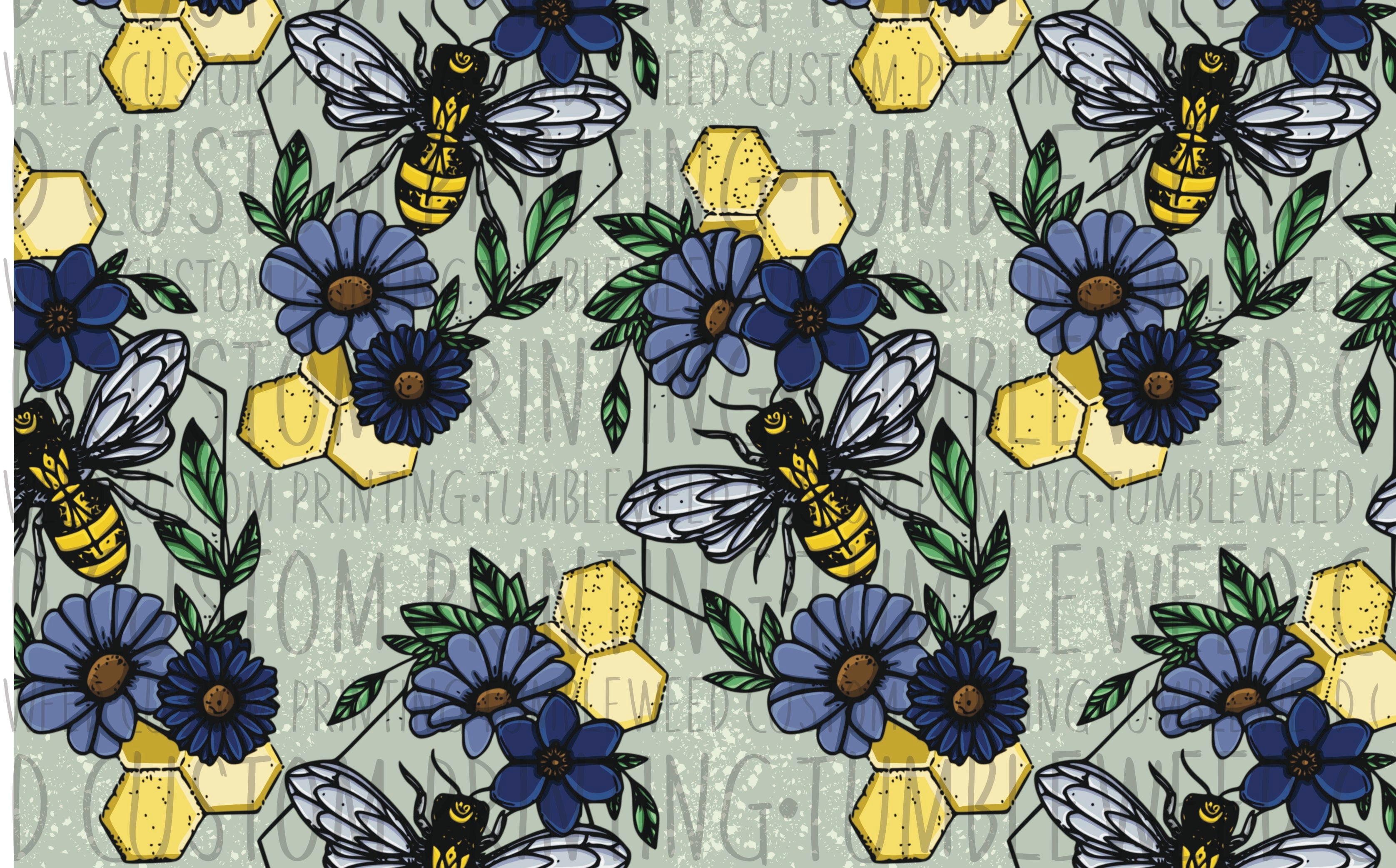 Drop Dead Red Designs - Bees Have Courage V1