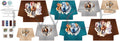 Cork & Copper Designs - The Wolfsbane Zipper Pouch - Western & Horses Deluxe