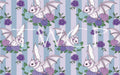 Cauldron & Quill - Albino Bat Pastel Stripes