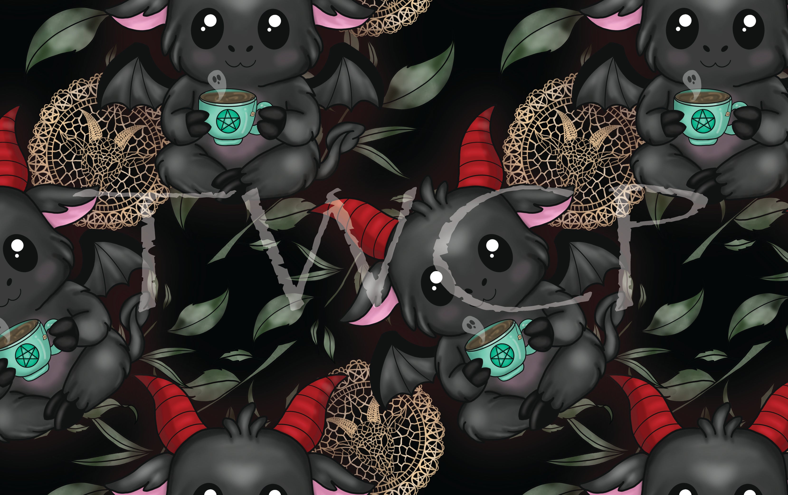 Cauldron & Quill - Baphy Tea Black