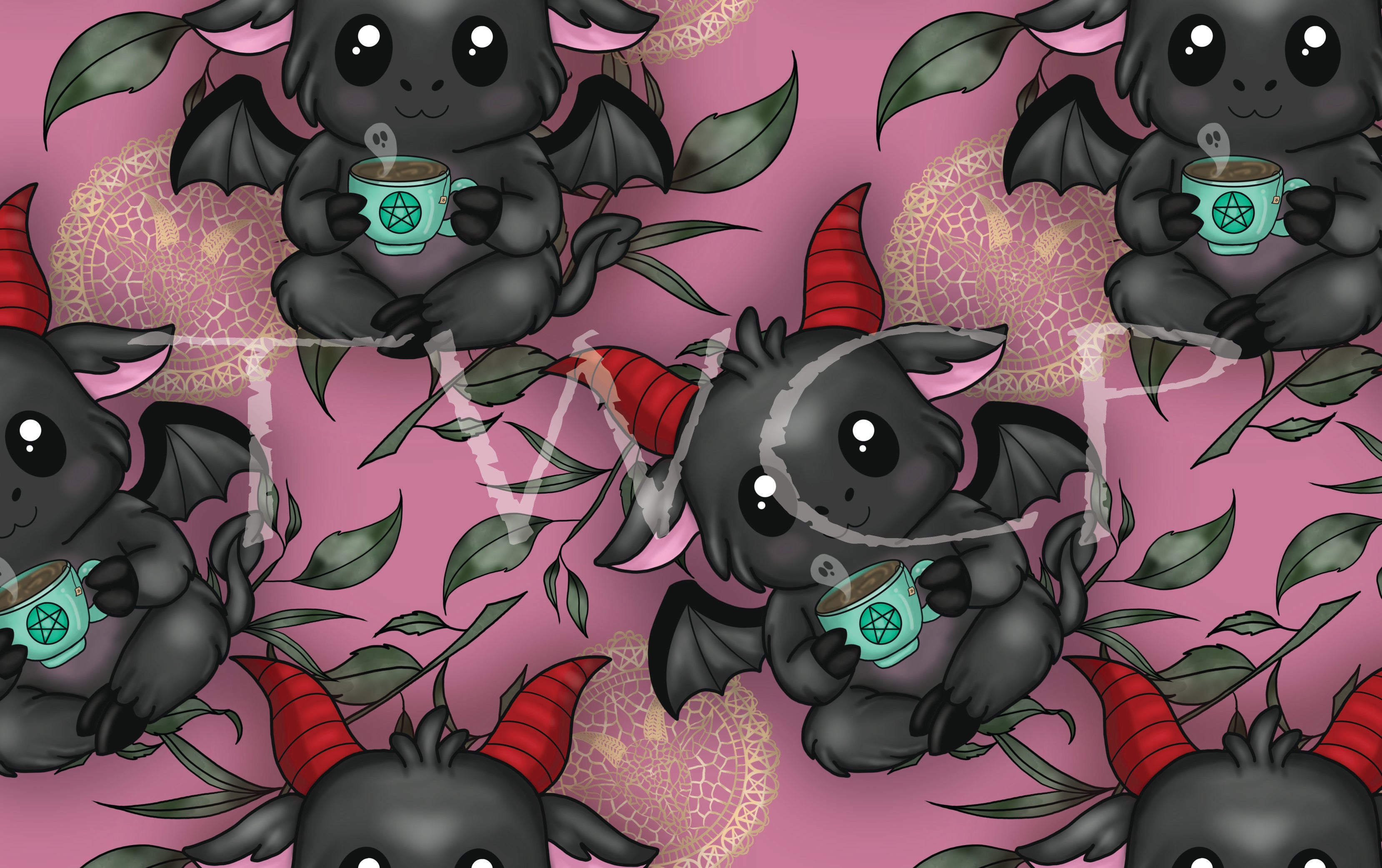 Cauldron & Quill - Baphy Tea Pink