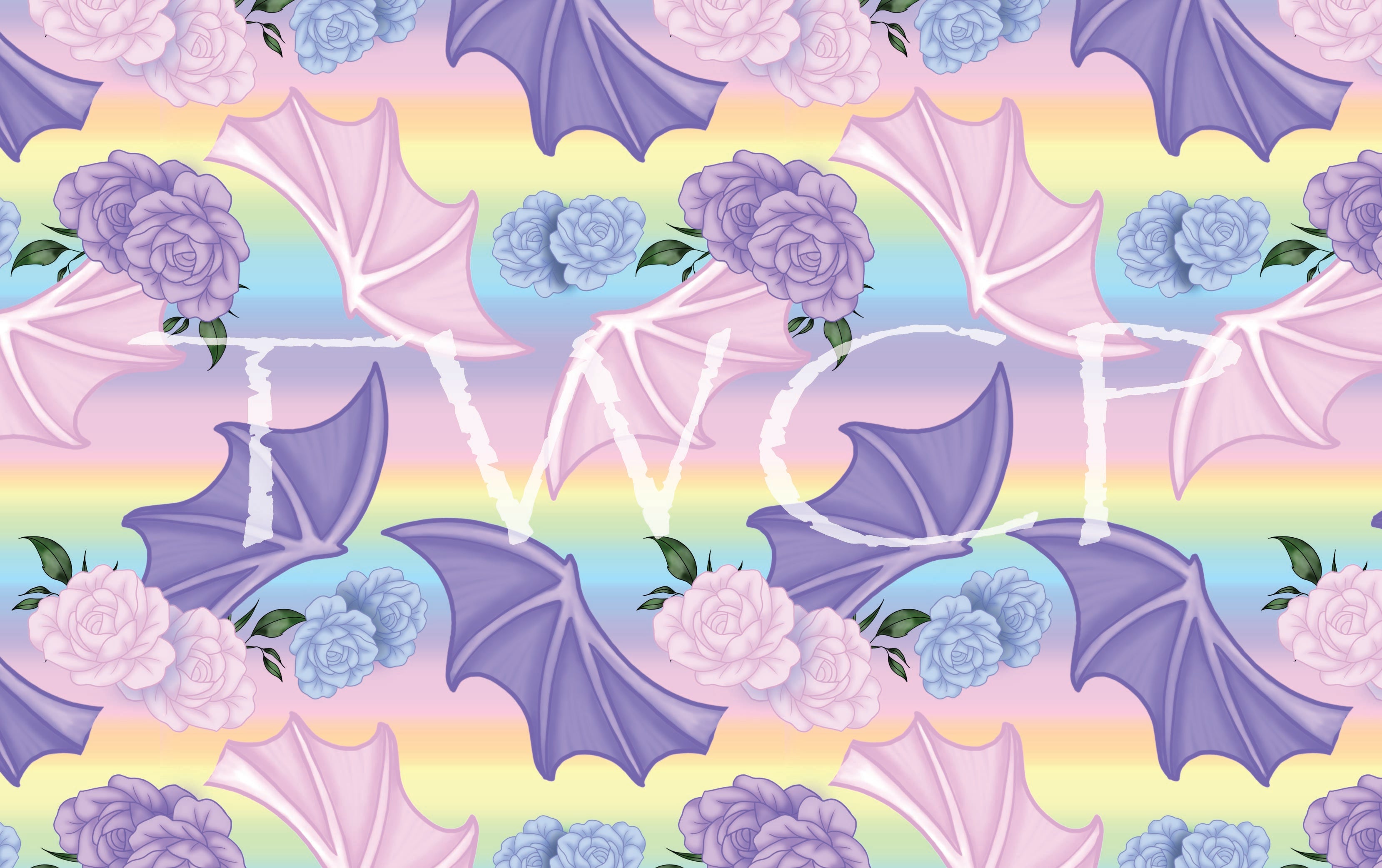 Cauldron & Quill - Bat Ghost Coordinate Pastel