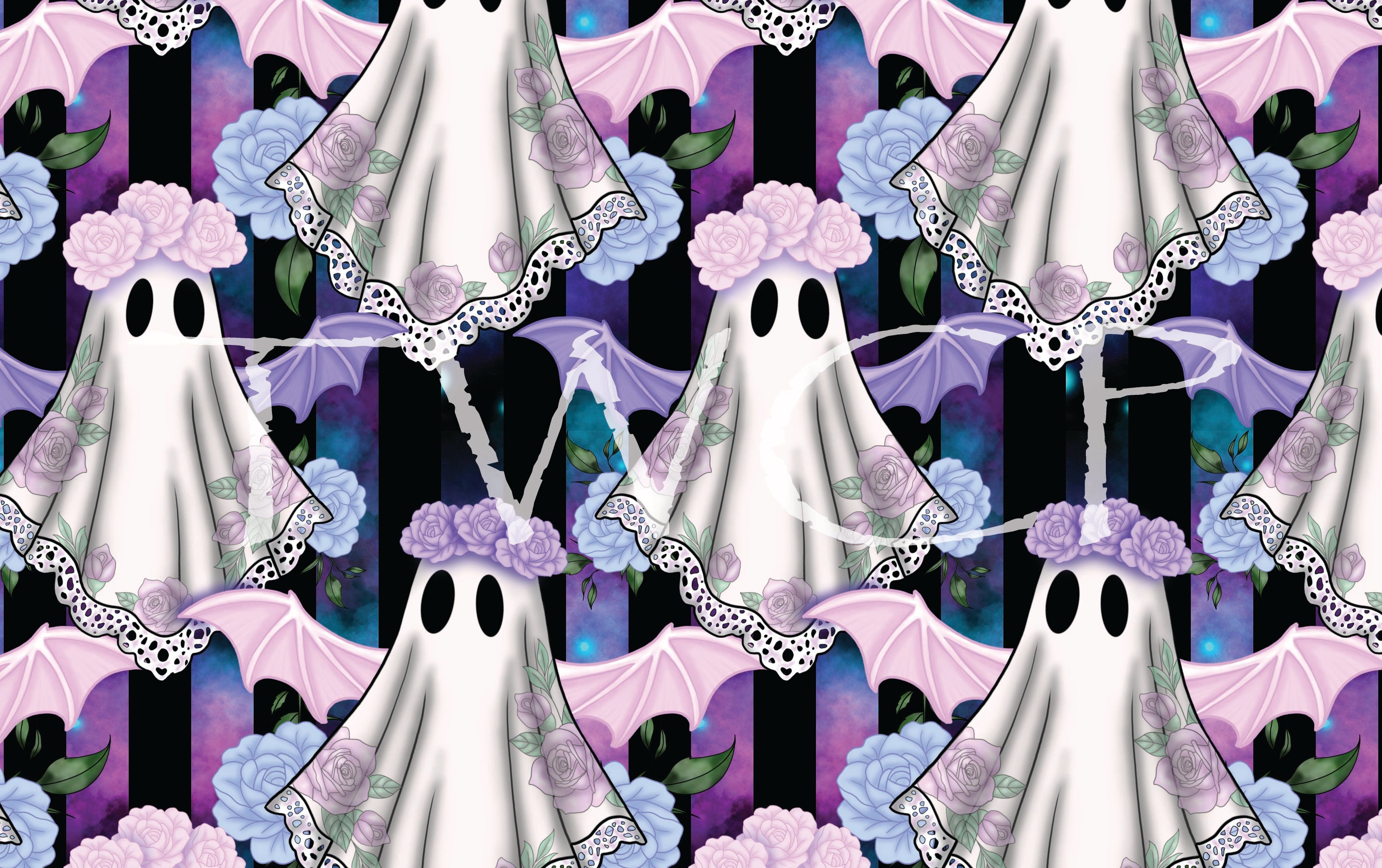 Cauldron & Quill - Bat Ghost Stripe