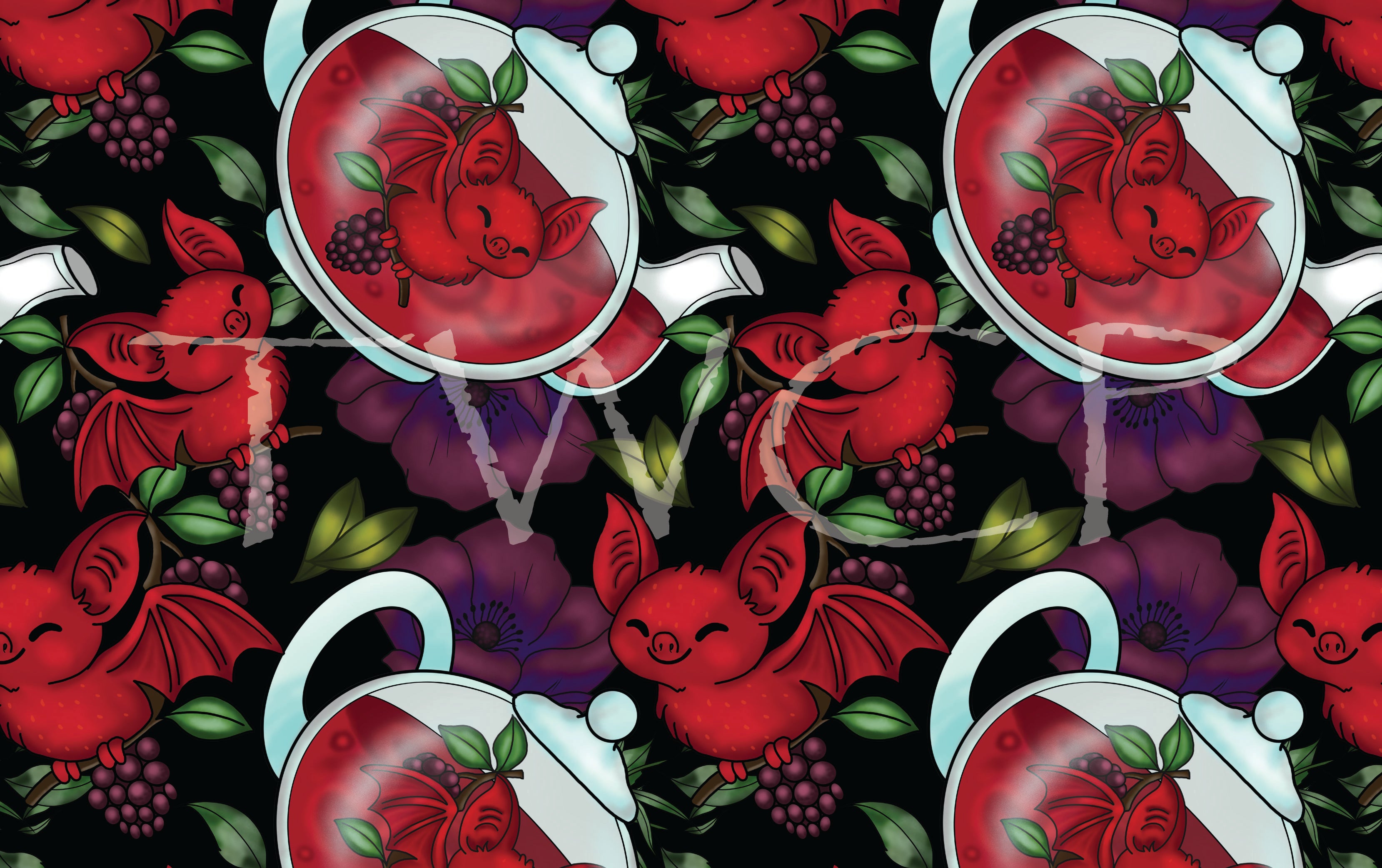 Cauldron & Quill - Batberry Tea Black