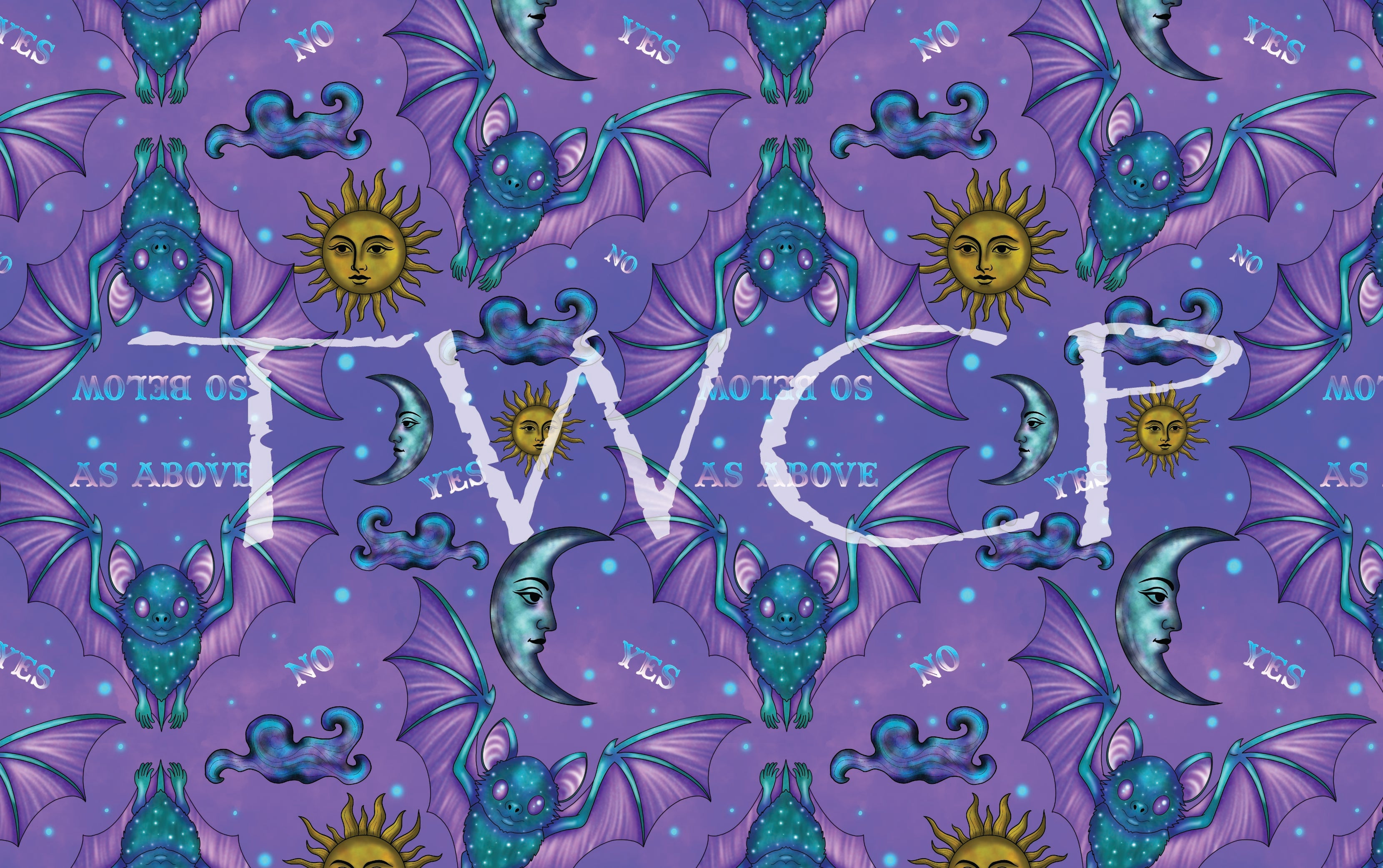 Cauldron & Quill - Celestial Bat Blurple