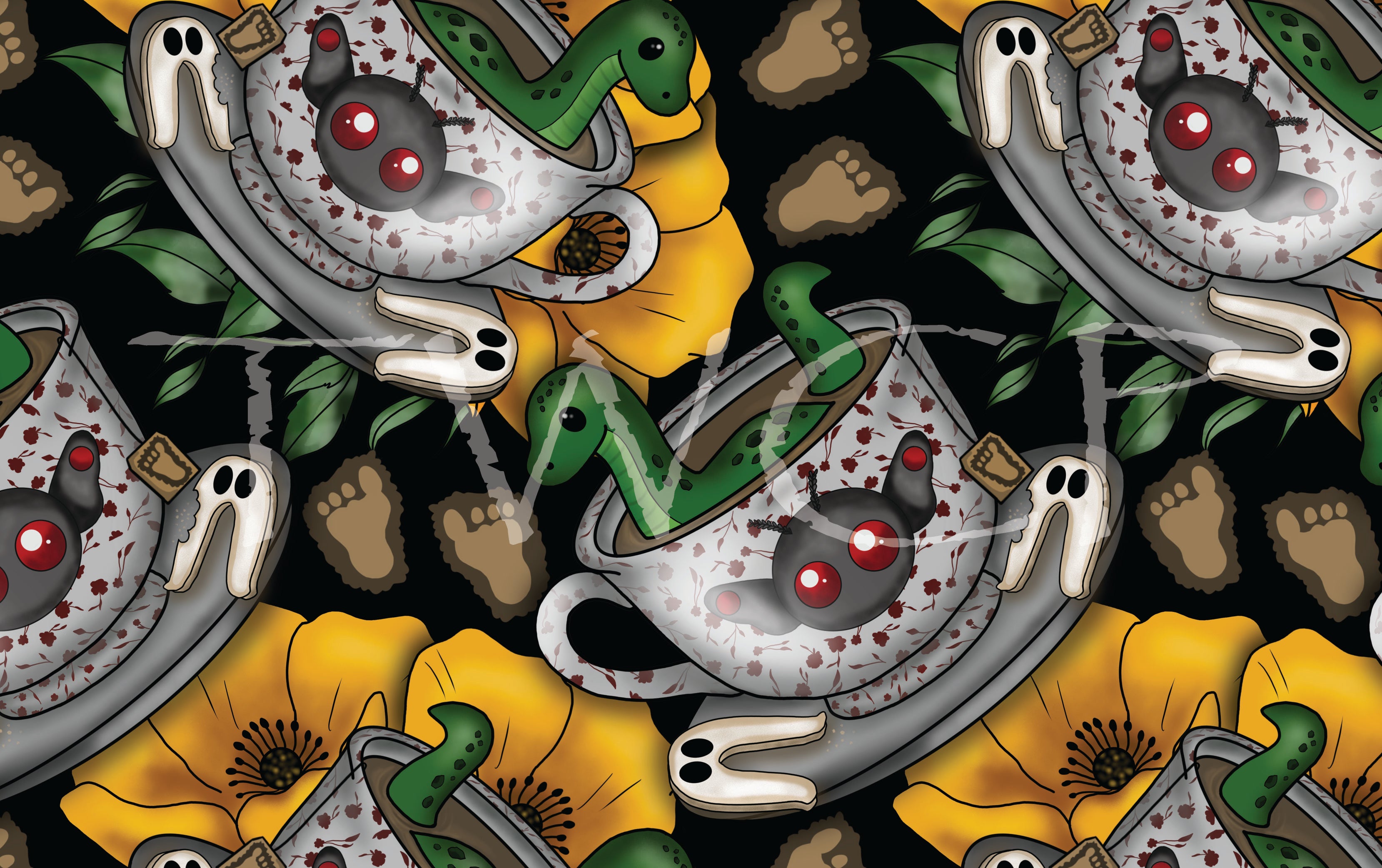 Cauldron & Quill - Cyptid Tea Black