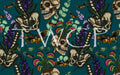 Cauldron & Quill - Deadly Plant Mashup Teal