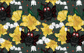 Cauldron & Quill - Floral Mothman Grey Green