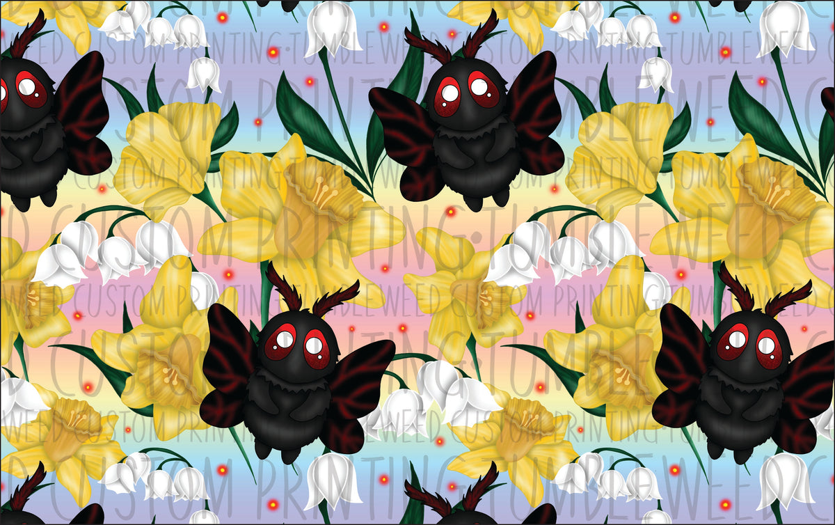 Cauldron & Quill - Floral Mothman Pastel