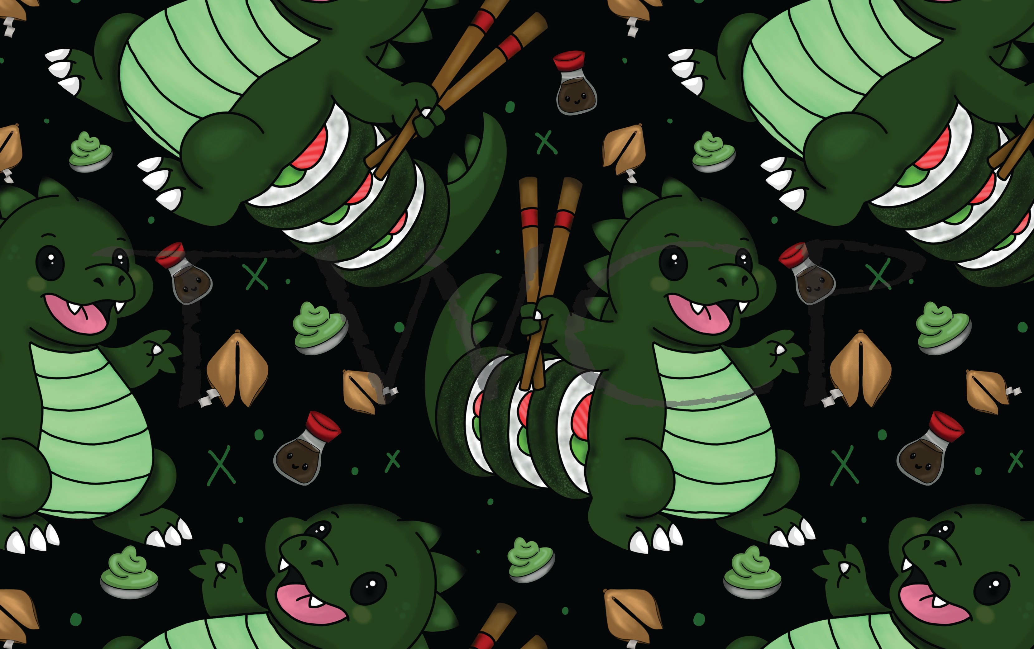 Cauldron & Quill - Godzilla Black