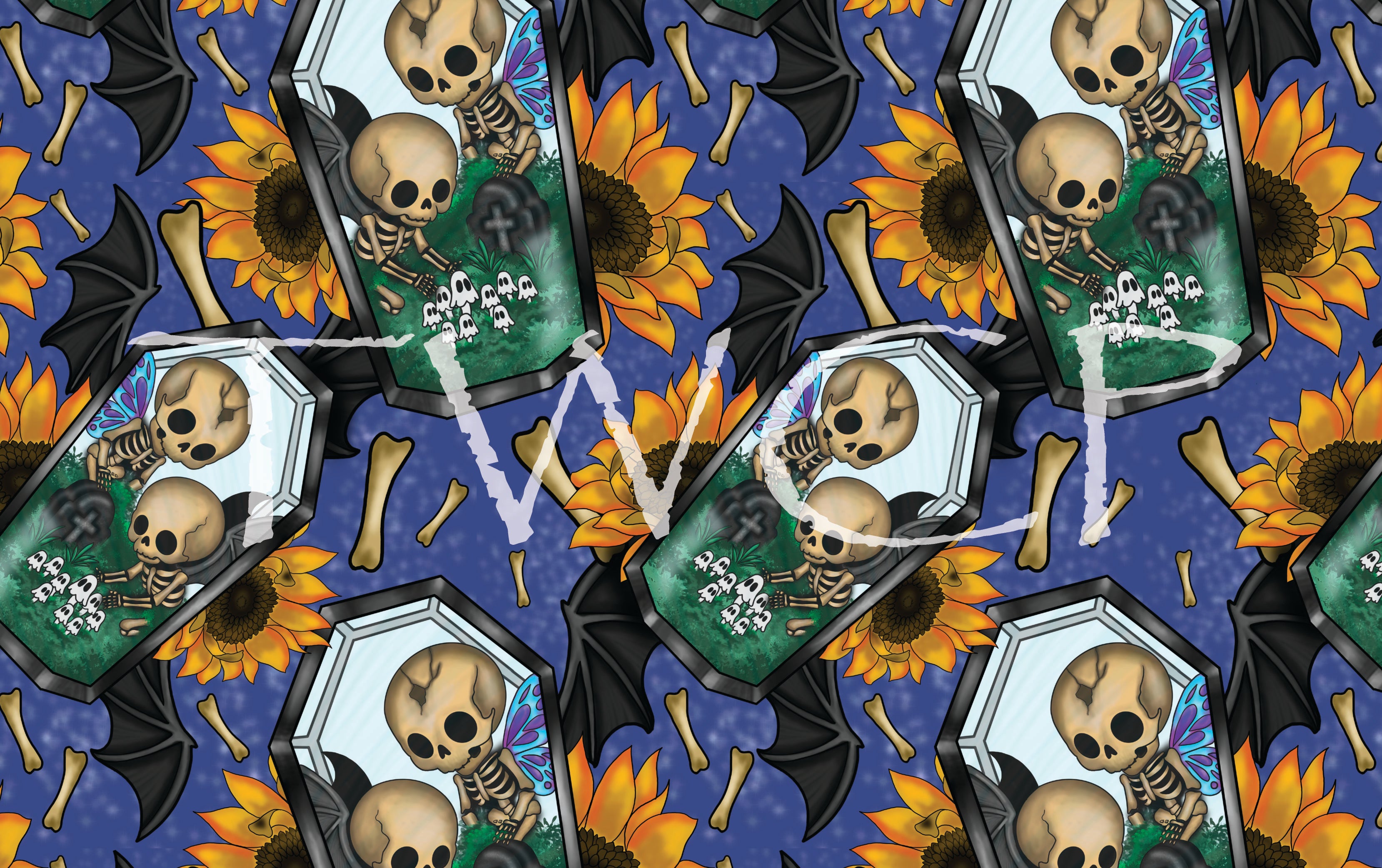 Cauldron & Quill - Graveyard Gardener Blue
