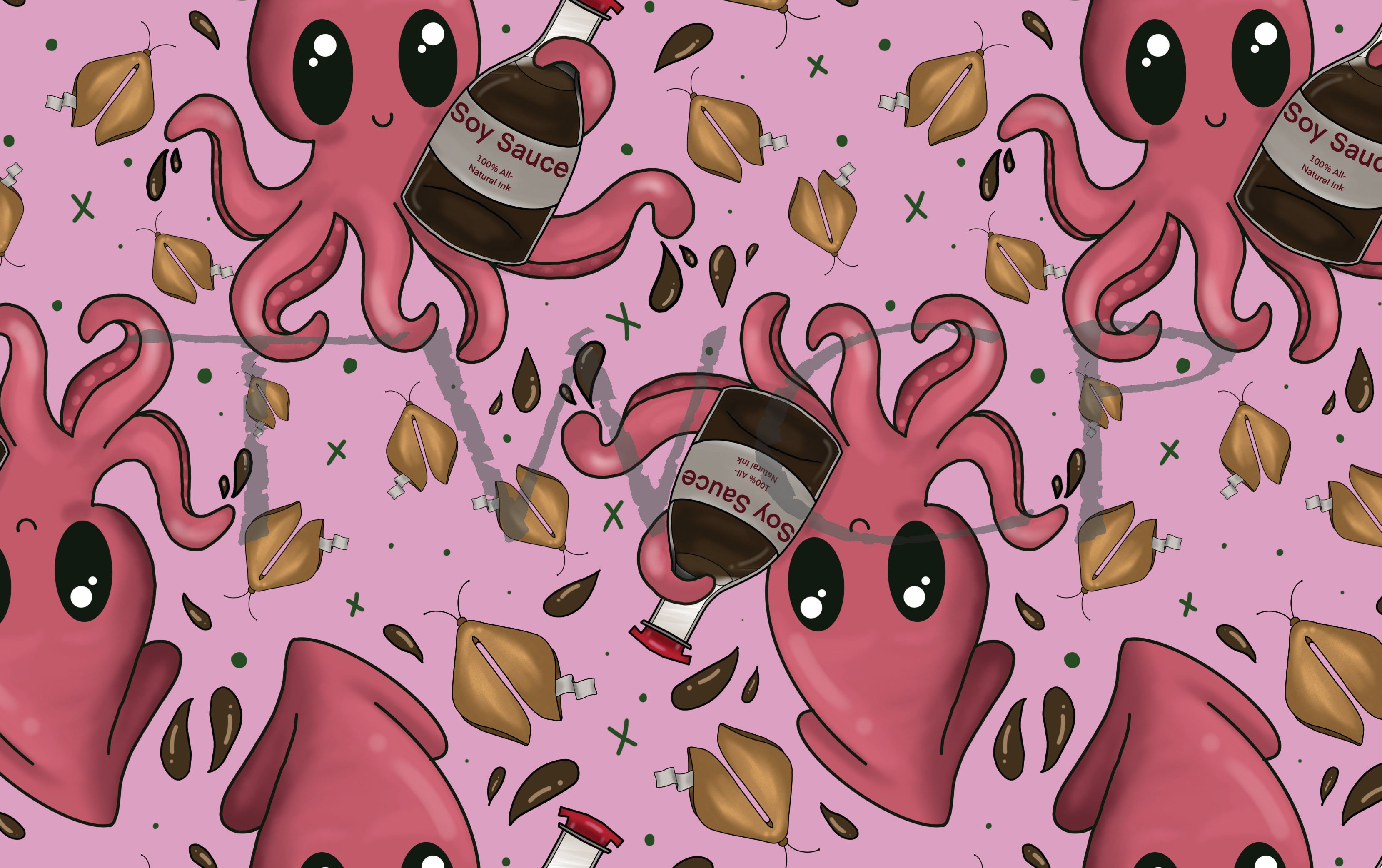 Cauldron & Quill - Ink Squid Pink