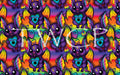 Cauldron & Quill - Lisa Freak Bats Rainbow