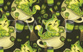 Cauldron & Quill - Meowtcha Grey Green
