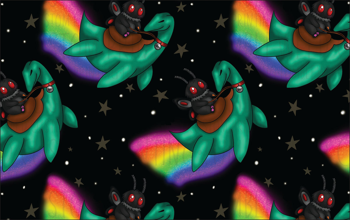 Cauldron & Quill - Nessie & Mothman Black