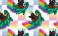 Cauldron & Quill - Nessie & Mothman Pastel Checker