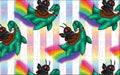 Cauldron & Quill - Nessie & Mothman Pastel Stripe