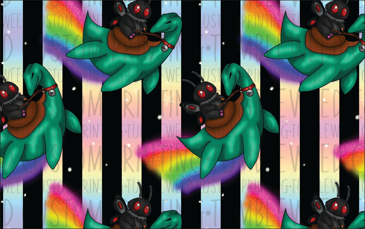 Cauldron & Quill - Nessie & Mothman Dark Stripe
