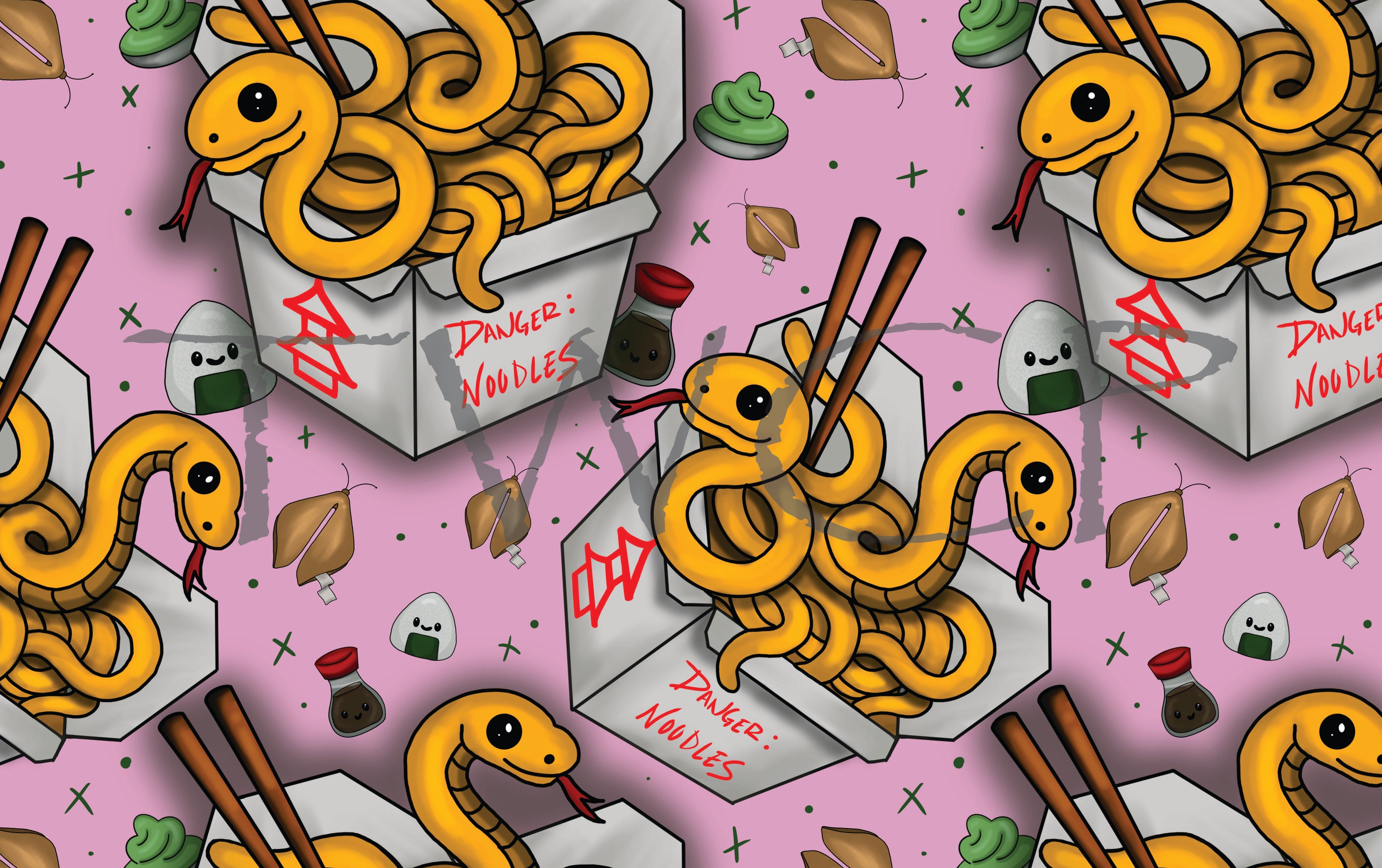 Cauldron & Quill - Noods Pink