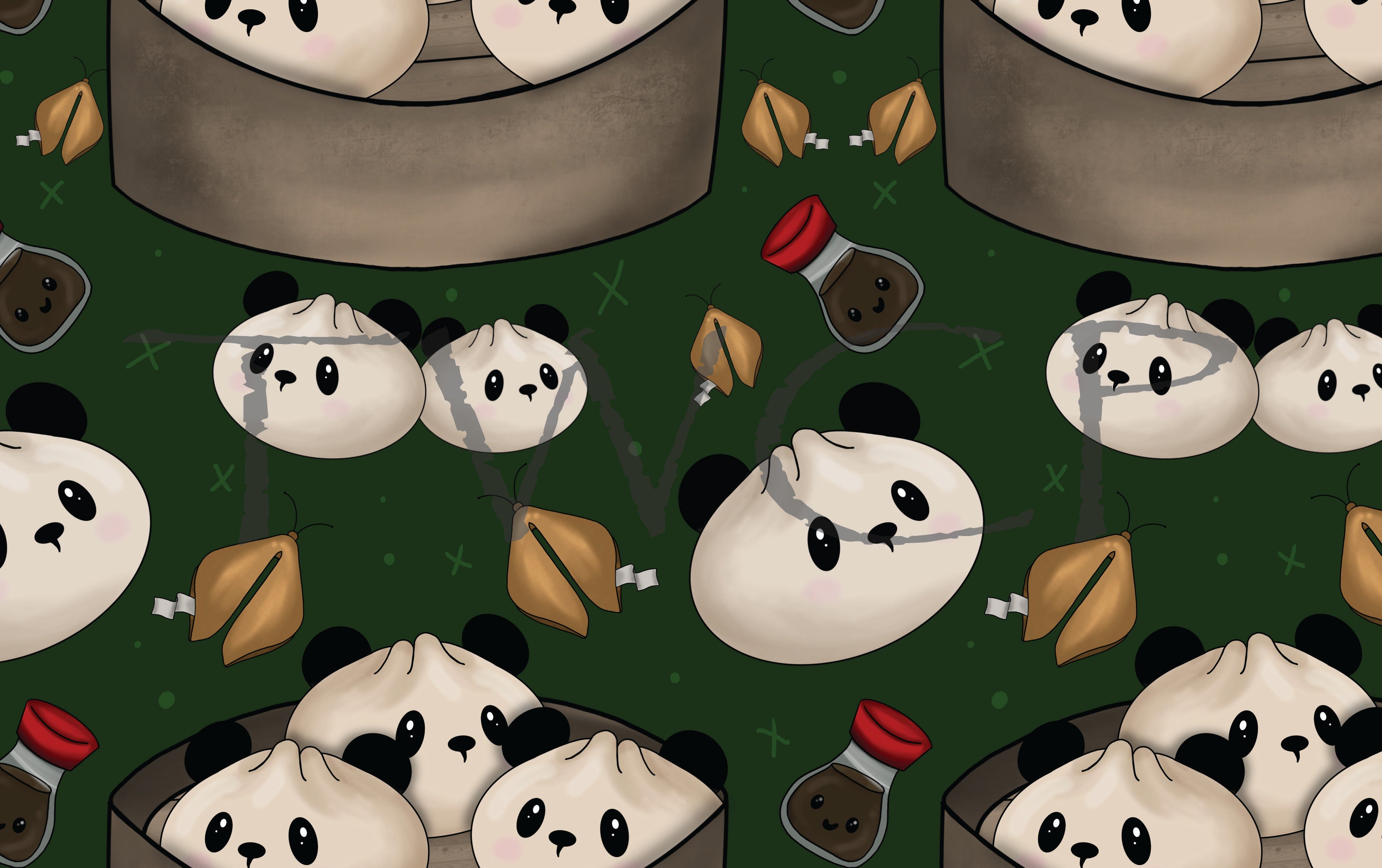 Cauldron & Quill - Panda Bao Green