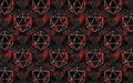 Cauldron & Quill - 14 Days of Yuck 2026 - Dungeoneer Coordinate Red