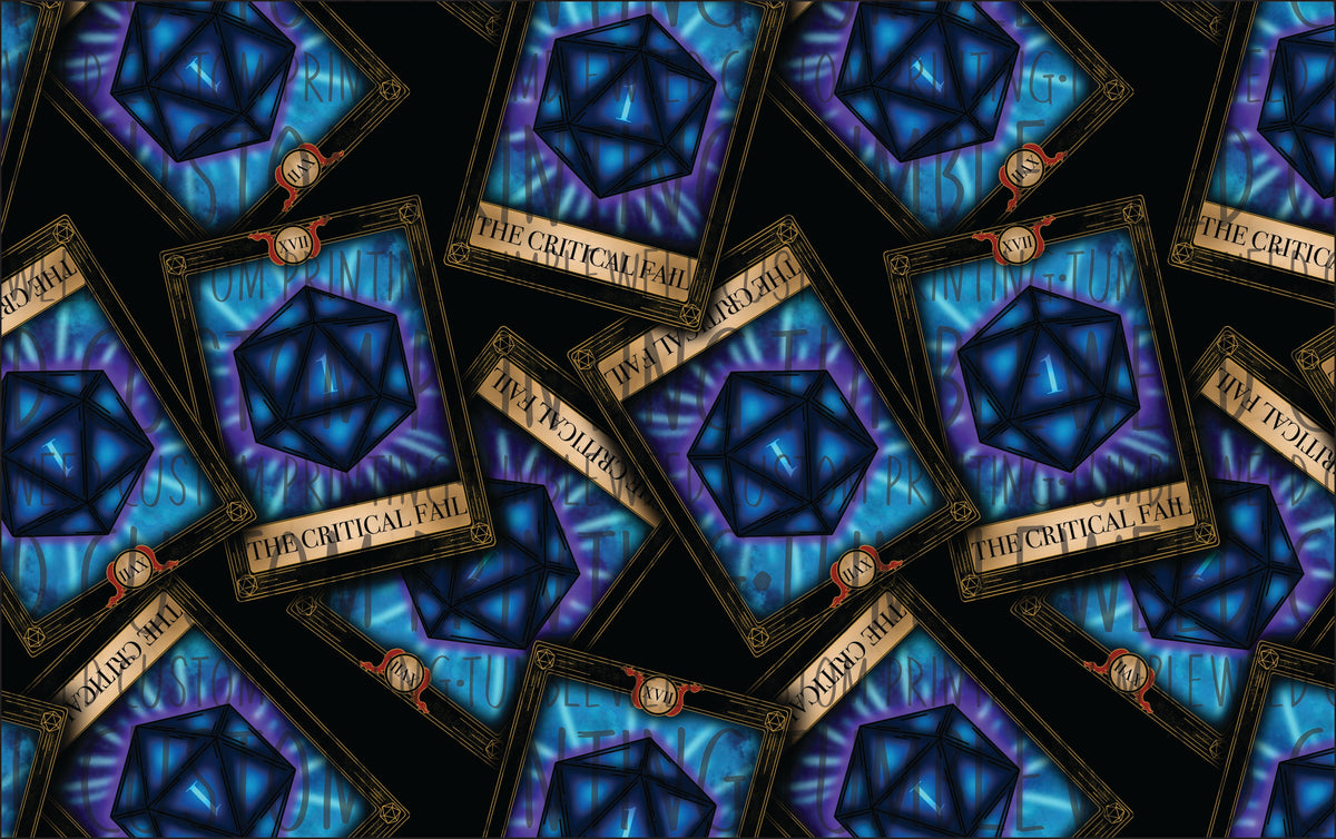 Cauldron & Quill - 14 Days of Yuck 2026 - Dungeoneer Critical Fail Black