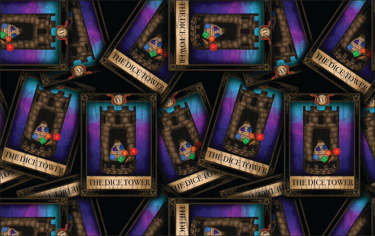 Cauldron & Quill - 14 Days of Yuck 2026 - Dungeoneer Dungeon Tower Black