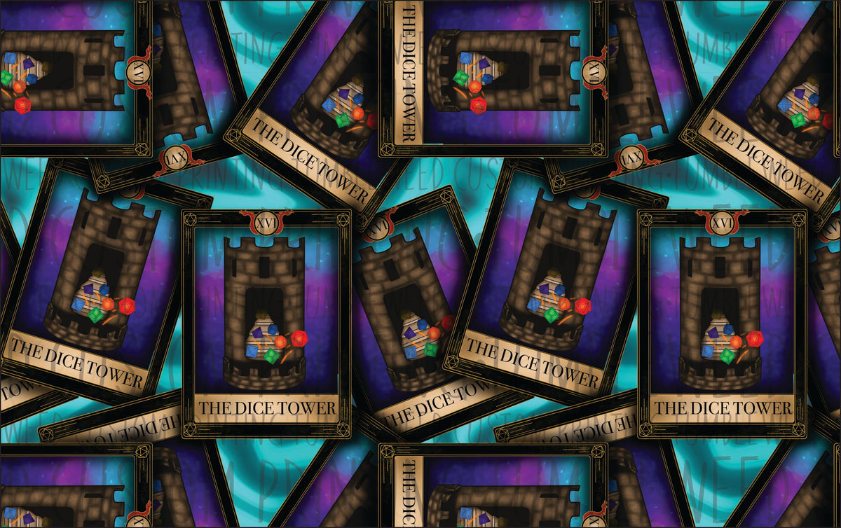 Cauldron & Quill - 14 Days of Yuck 2026 - Dungeoneer Dungeon Tower Blue