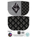 Cork & Copper Designs - The Hex Bag - Geo Floral Black