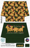 Cork & Copper Designs - The Wolfsbane Zipper Pouch - Feed Me Chicky Nuggies V2