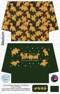 Cork & Copper Designs - The Wolfsbane Zipper Pouch - Feed Me Chicky Nuggies V1