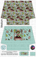 Cork & Copper Designs - The Wolfsbane Zipper Pouch - Undead Debbie