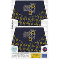 Cork & Copper Designs - The Wolfsbane Zipper Pouch - Bees & Sunflowers