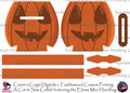 Coven's Crypt Digitals - Eloise Mini Handbag - Jack'o'Lantern