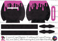 Coven's Crypt Digitals - Eloise Mini Handbag - Drip Cauldron Purple