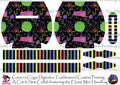 Coven's Crypt Digitals - Eloise Mini Handbag - Retro Carpet