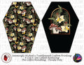 Seamingly Wicked - Coffin Handbag - Whimsy Grove Forest 2