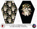 Seamingly Wicked - Coffin Handbag - Whimsy Grove Forest 3