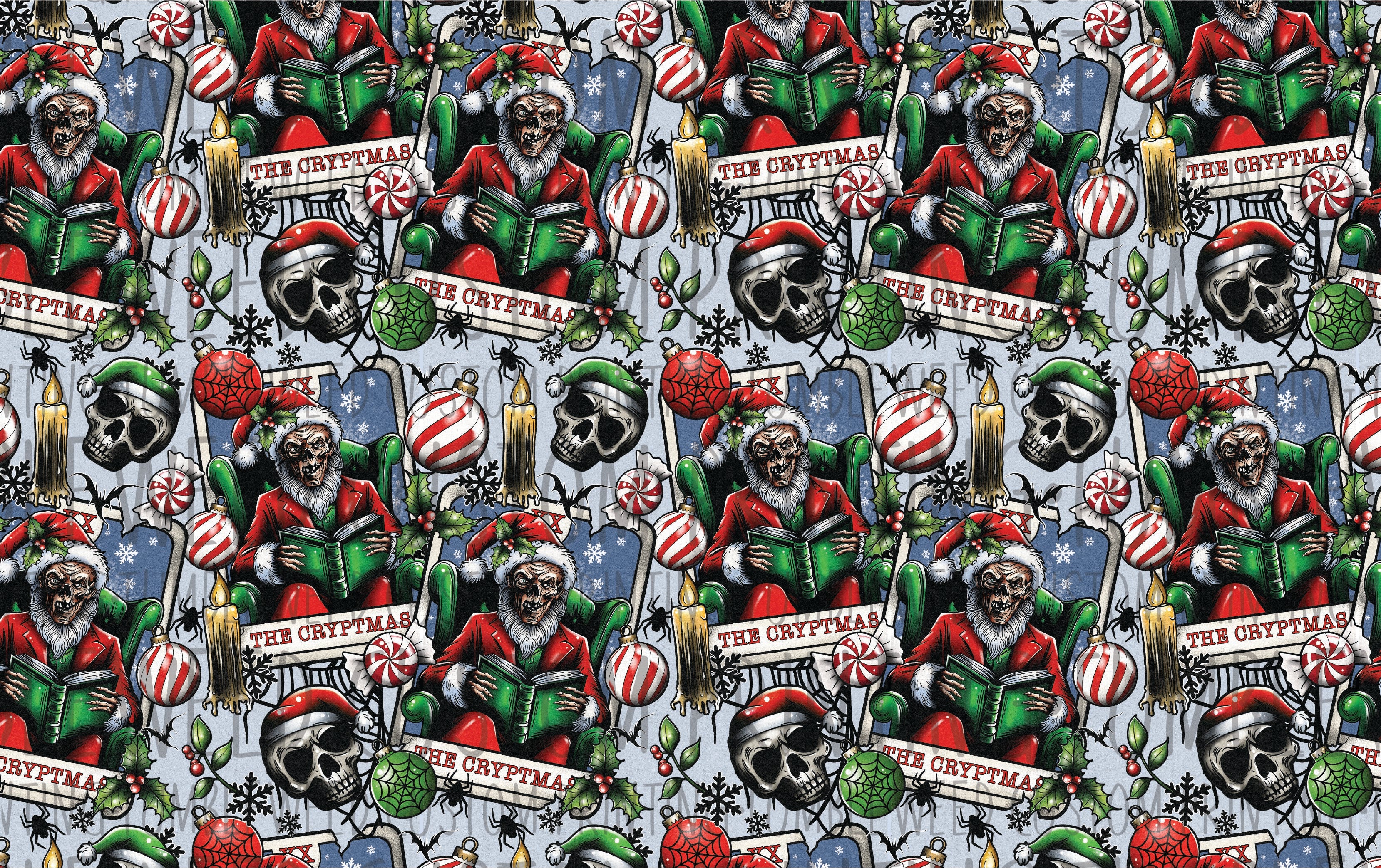 Gravitee Designs - Creepy Xmas Tarot - The Cryptmas