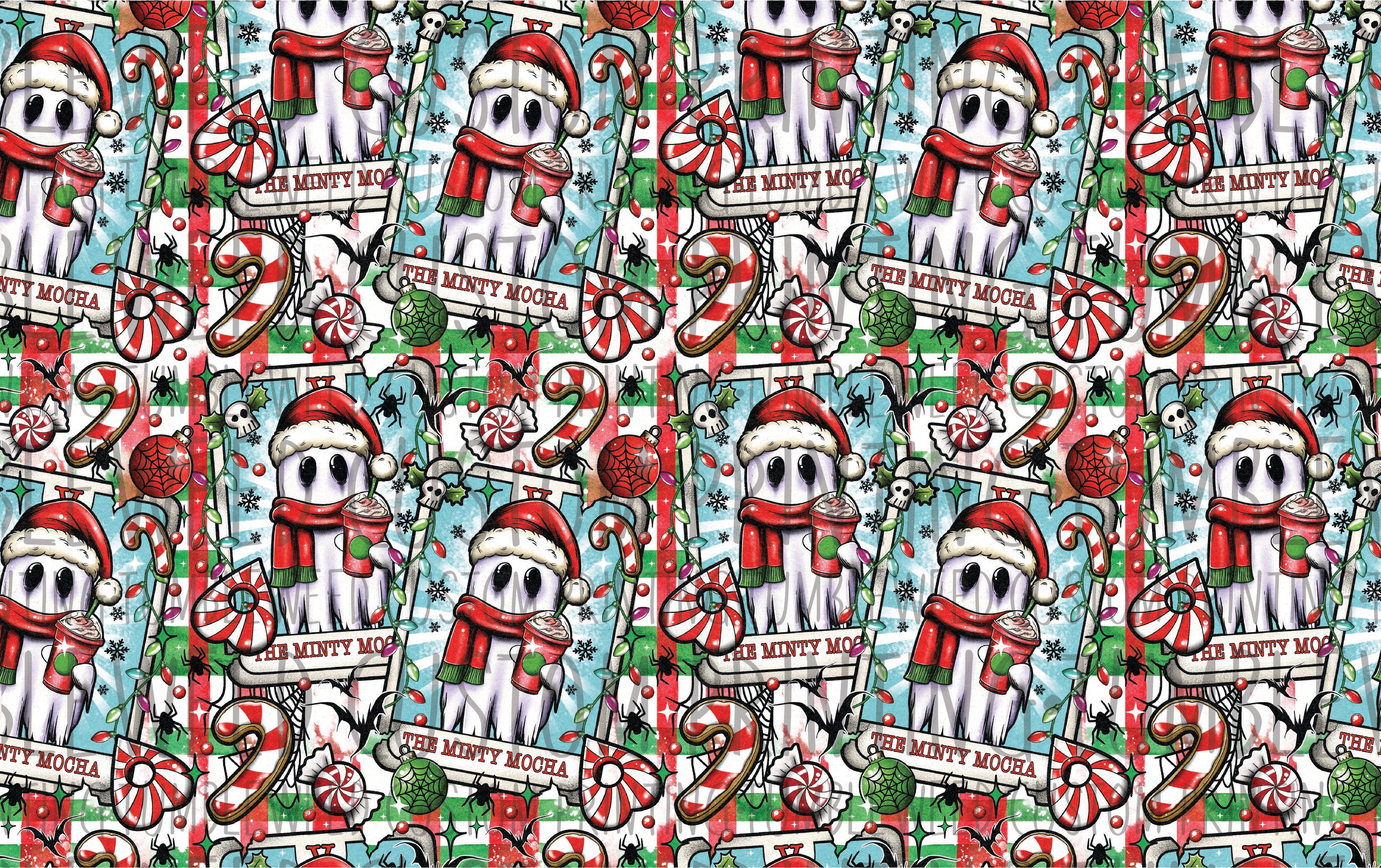 Gravitee Designs - Creepy Xmas Tarot - The Minty Mocha