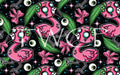Illuminated Ink Digitals - Zombie Flamingo